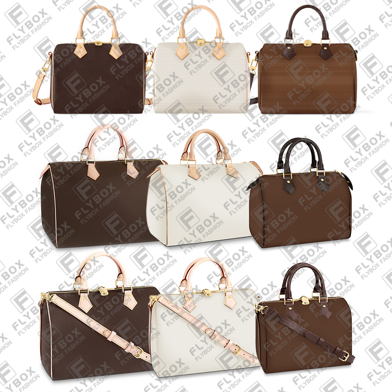 M46977 N40575 N40608 SP Boston Bag Totes Sac à main Sac à bandoulière Bandoulière Femmes Mode Luxe Designer TOP Qualité 25 30 35 3 Taille M41112