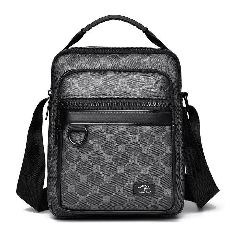 Sac de créateur de marque de luxe New Men's Single Single Crossbodybodbody Business Handbag Handsbag Fashion Casual Casaid Check Sac Sac de sport