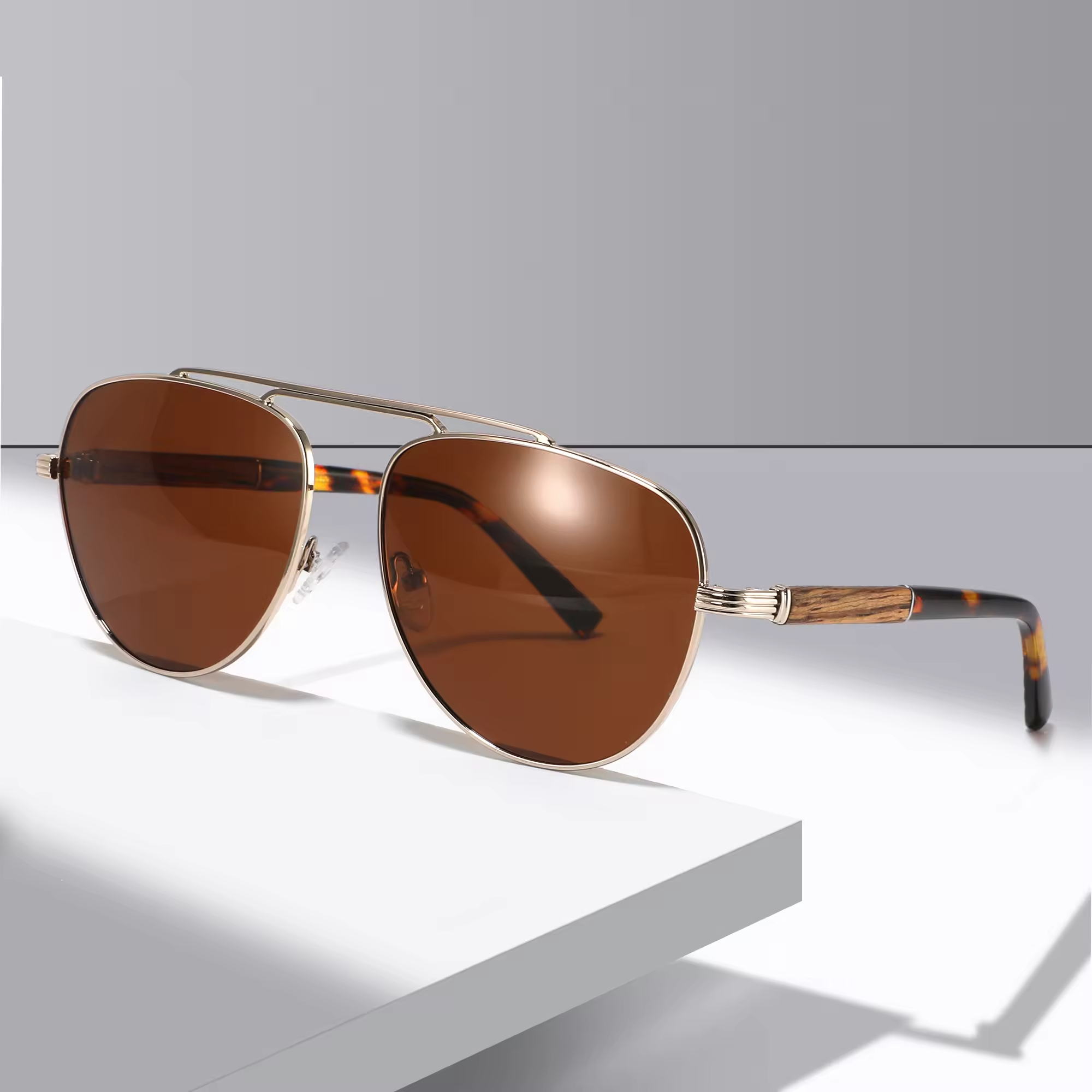 Wholesale sunglasses 2025 sunglasses custom logo polarized lenses wood sunglasses acetic acid sunglasses for men and women.