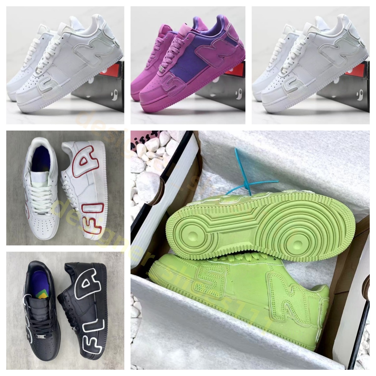 shoes designer men shoes women sneakers CPFM x 1'07 Low Flea basketball shoes Beach Shoes White Black Sneaker Casual shoe range in athleisure m
