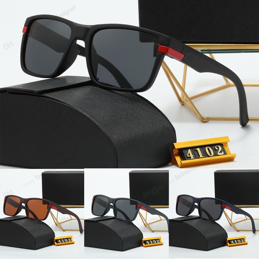 Sunglasses men sunglasses for women designer sunglasses triangle letters luxury Full Frame Sunshade mirror polarized UV400 protection Glasses With b