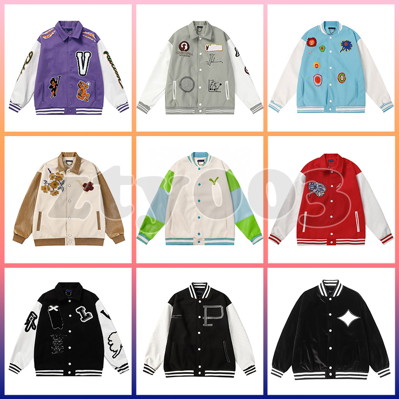 Designer Mens Jacket Hoodie Jacket Couple style Embroidered Print High Quality Vintage Winter Womens Baseball Clothing Coat Streetwear Men Coats siz