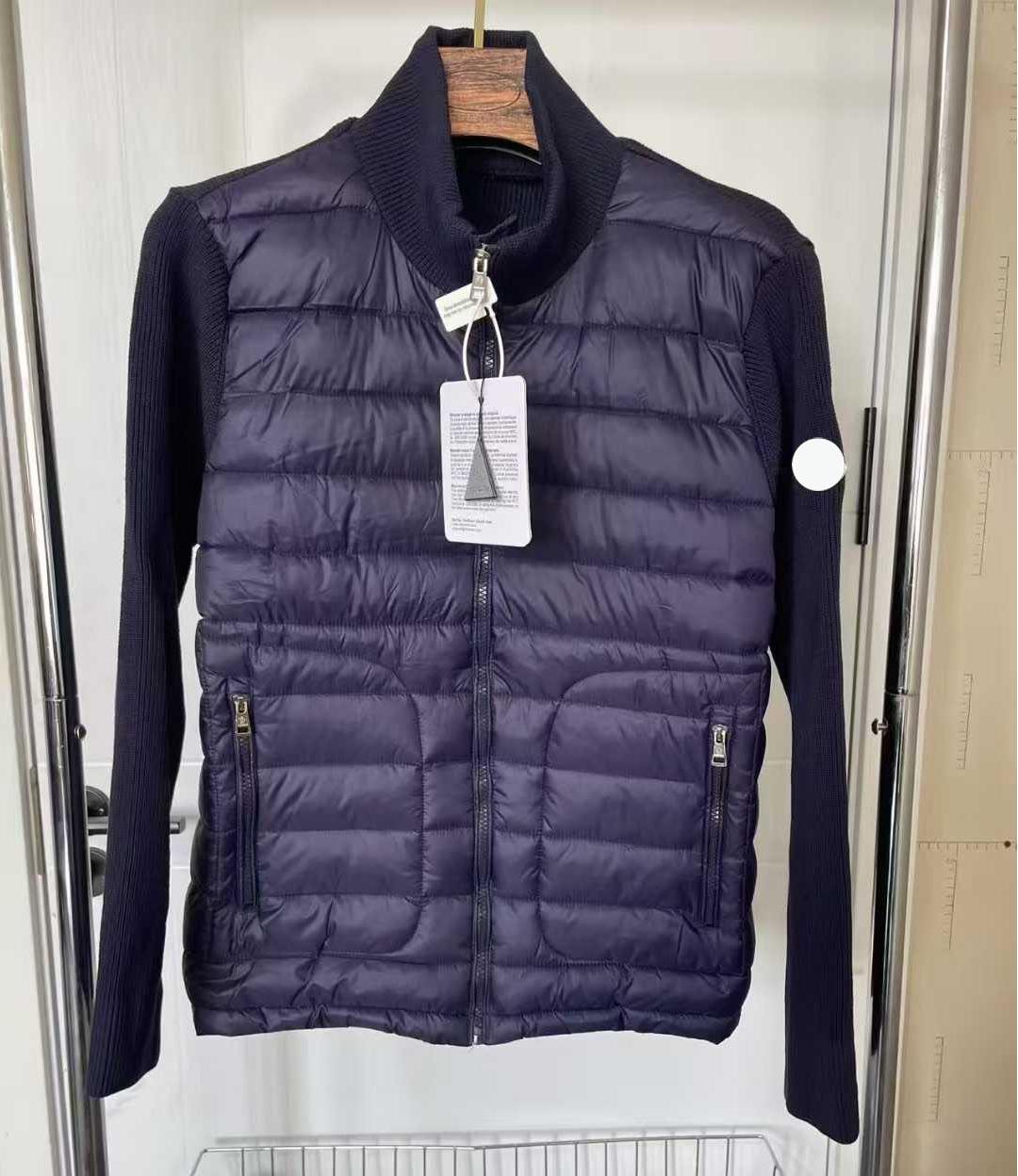 mont clerness Down Hooded Cardigan Designer Wool blend Sweater monclenessity Outwear Warm Mens Windbreaker Jacket Men Pufferjacket efd