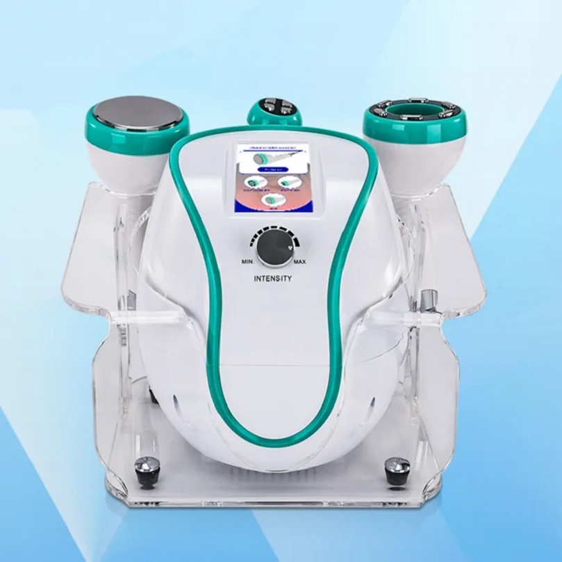 3 in 1 80K Ultrasonic Cavitation RF Vacuum Body Slimming Machine for Fat Reduction, Skin Tightening & Face Lifting - Portable Beauty Device