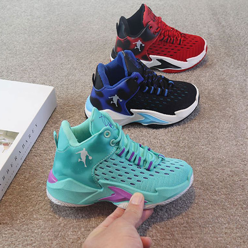 Boys Girls Basketball Shoes Breathable Soft Soled Casual Sneakers Umshop for Toddler Kids Running Shoes Trainers Size 29 - 40 U0604