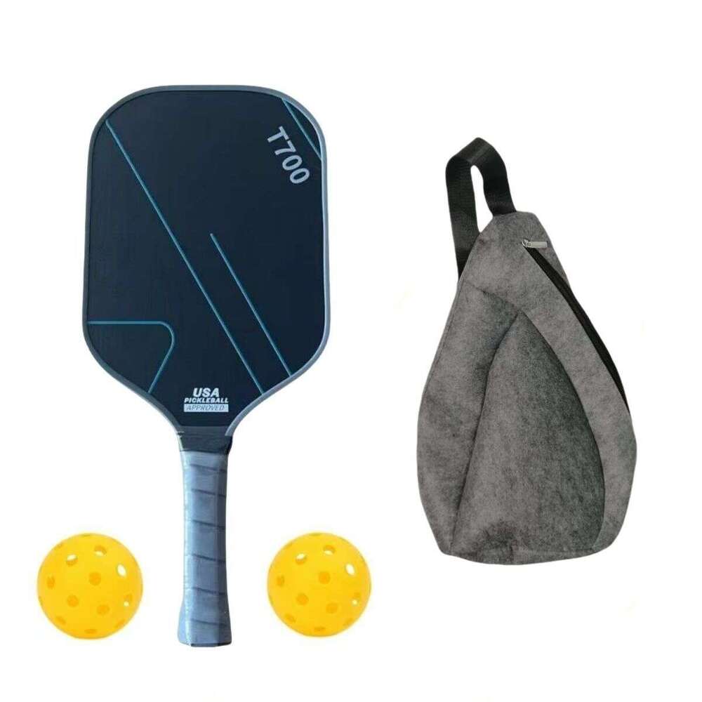 T700 Textured Matte Professional Competition Carbon Fiber Pickleball Racket