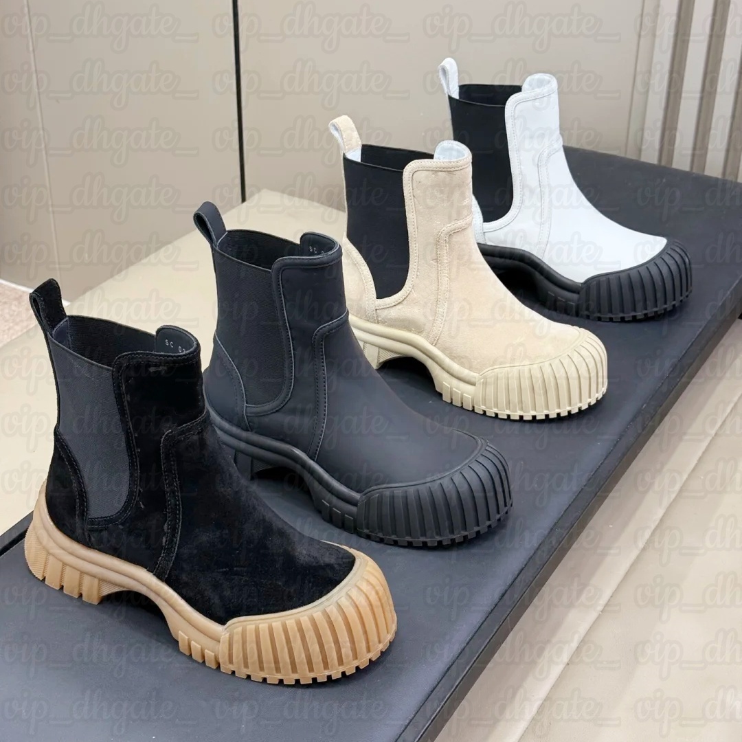 Classic Ruby Wool Mini Snow Ankle boots Womens Black white Designer Fur boot Luxury leather Casual booties Wedge furry Platform Boot Lady Martin out