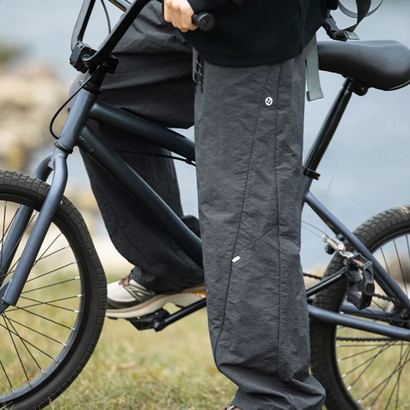 TFETTERS 2025 Spring Casual Pants Mans Watertight Baggy Outdoors Mens Cargo Trousers Running Excursion Men Clothing 250815