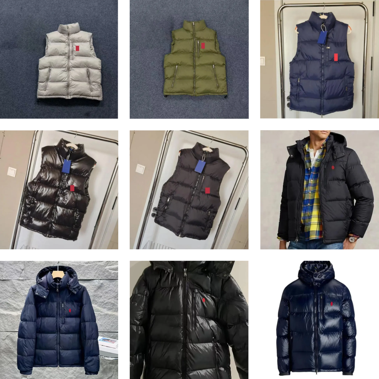 designer jacket down jacket thickened hooded windproof cold proof warm ponies mens and womens cotton jacket plush capacity large size new style luxu