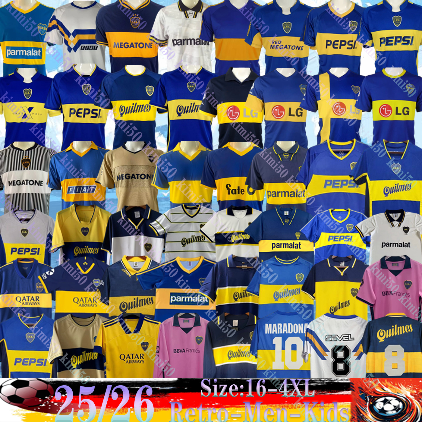 81 82 85 86 88 90 9 92 93 94 95 95 96 97 98 99 CAVANI TEVEZ Boca Juniors Soccer Jerseys Retro 10 11 12 13 14 BENEDETTO MARADONA MARCOS ROJO CARLI-image-942730313
