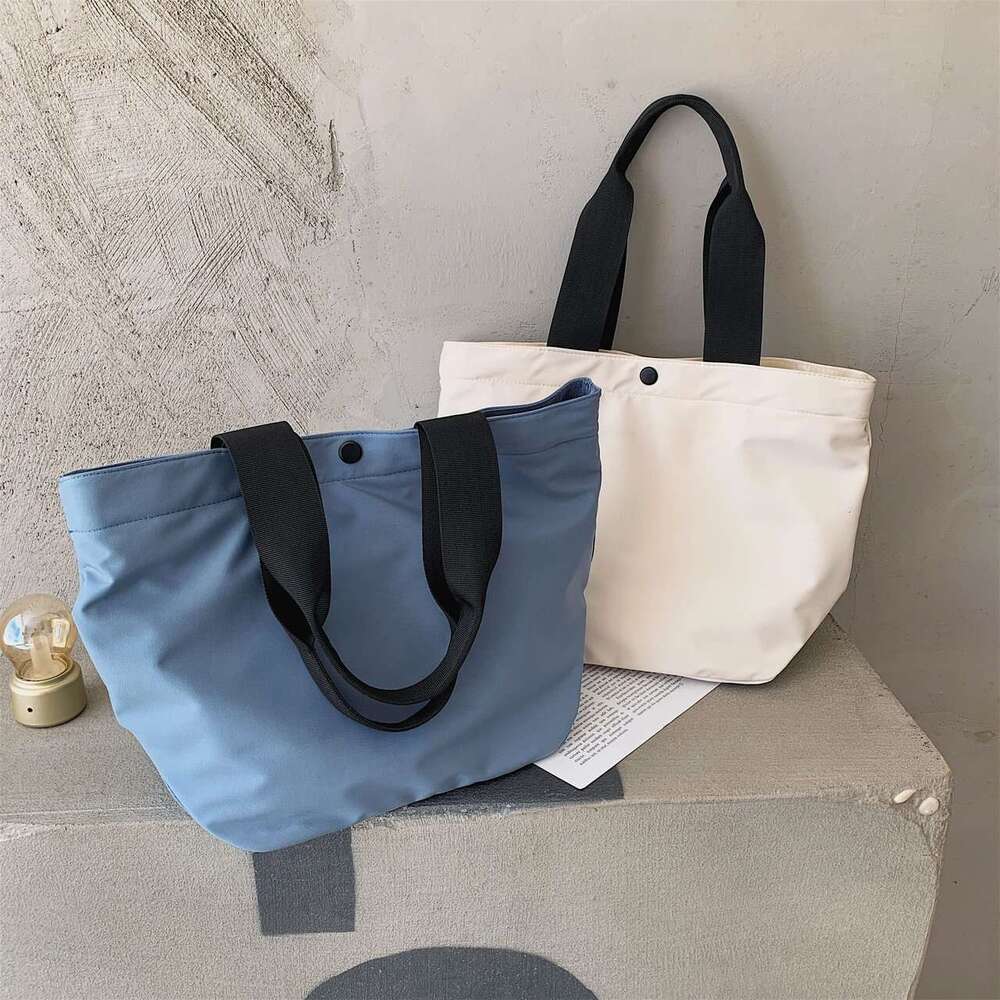 2020 New Trendy Fashion Canvas Large Capacity Handbag Tote Casual Shoulder Bag for Women