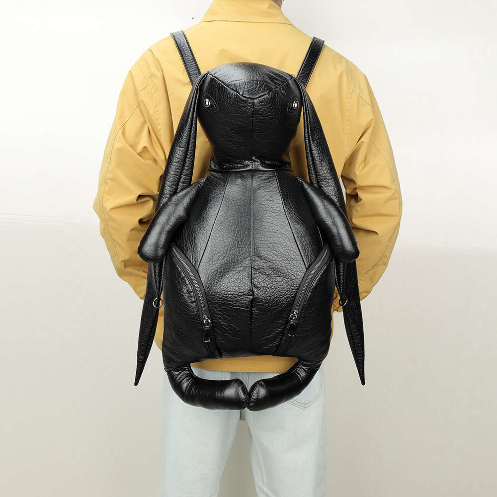 Designer Bag Tote Bag Shoulder Bag *New Niche Gothic Bunny Halloween Quirky Design Backpack