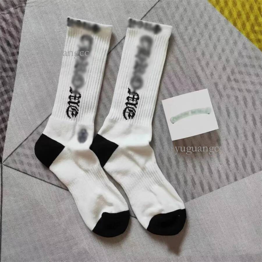 Men Women Chrome Socks Designer Stocking Classic Letter Comfortable Breathable Cotton High Quality Fashion 15 Kinds of Color Freedom To Choose Ch So