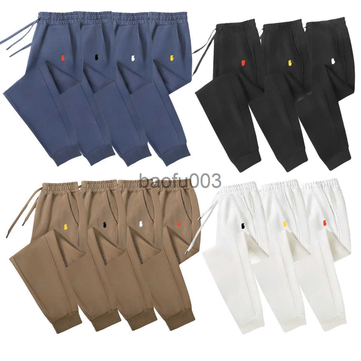 designer pant embroidery mens pants thick womens sweatpants sports jogger pants jogging mens baskeall mens casual jogger asian plus size M-5XL J2508