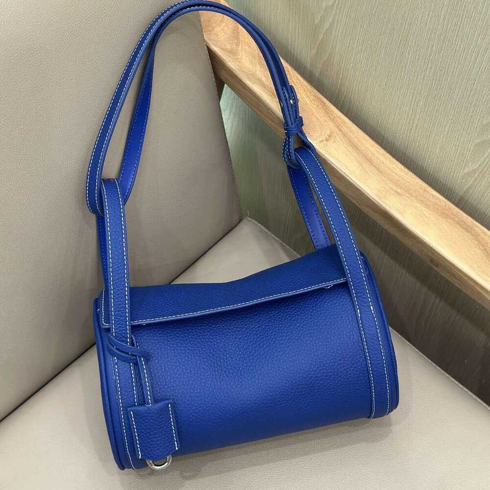 Designer Bag Tote Bag Shoulder Bag Lafu Home 25 Early Autumn Pen Holder Top Layer Cowhide High-End Pillow Women Underarm Crossbody Versatile Shoulde