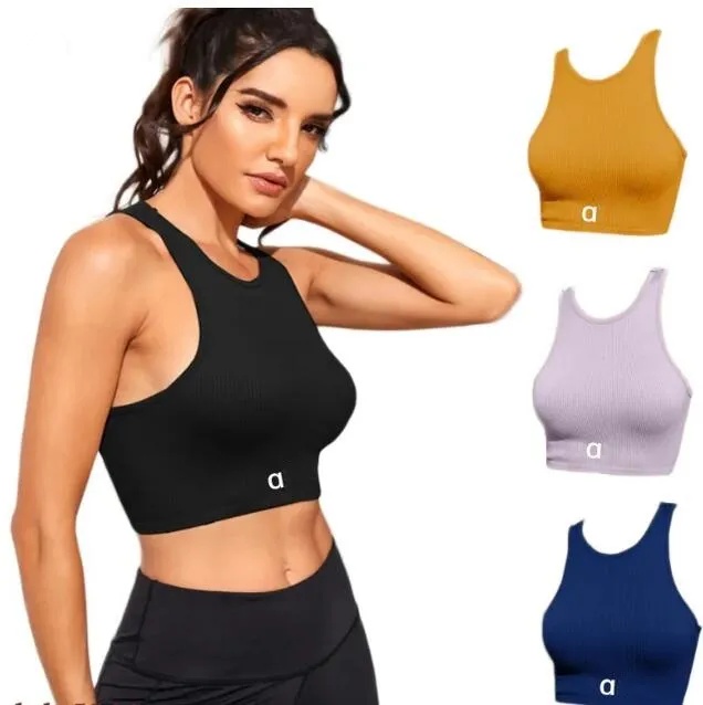 A248 Sports Bra Training Yoga Tank Women Quick Drying Sweat Absorption Vest Sport Fitness Running Yoga Vest Top-image-1069164536
