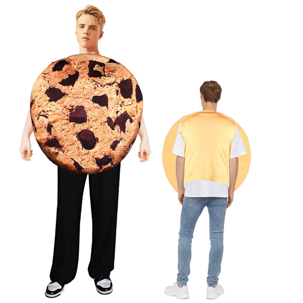 401 Halloween food performances, costume funny shows, character role-playing-image-1072448777