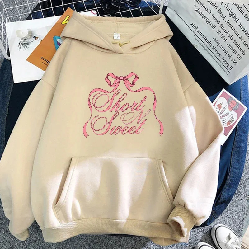 Sabrina Carpenter Tour 2025 Hoodies Women Fashion Vintage Short N Sweet Sweatshirts Harajuku Long Sleeve Pullover 250825