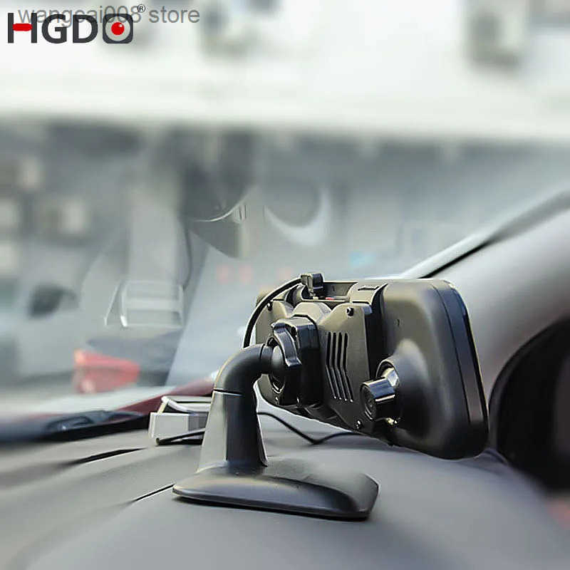Update HGDO Car Dashboard Center Panel Console Rear View Mirror Camera DVR Holder Dash Cam Universal Mount Fixed Stand Recorder Bracket S250825 K-image-1097518134