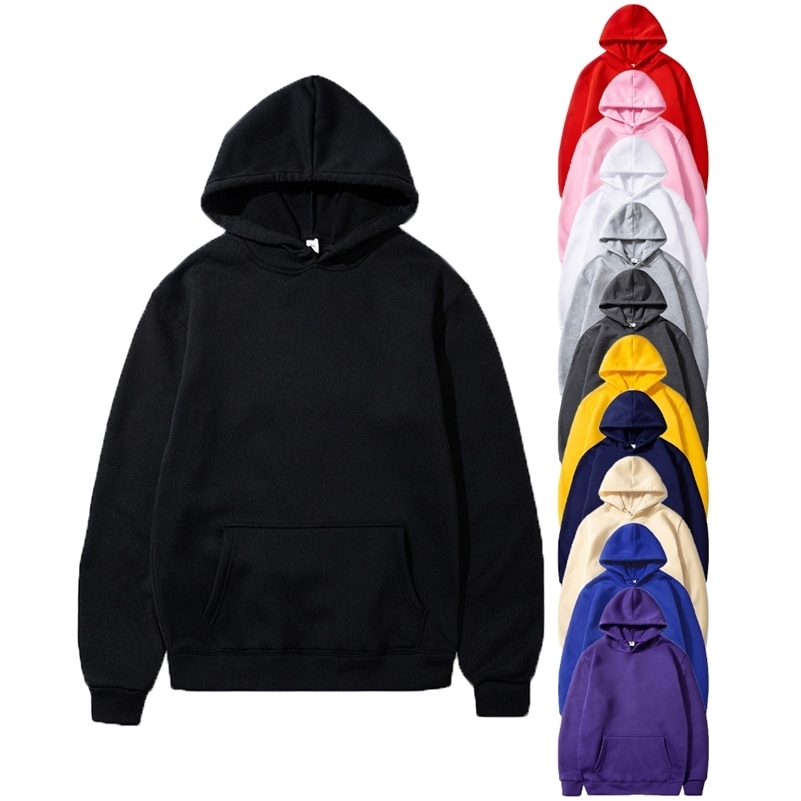 Mens and Womens Solid Color Pocket Hoodies Sports Fitness Sweatshirts Fashionable Casual Pullovers Multi Color250823