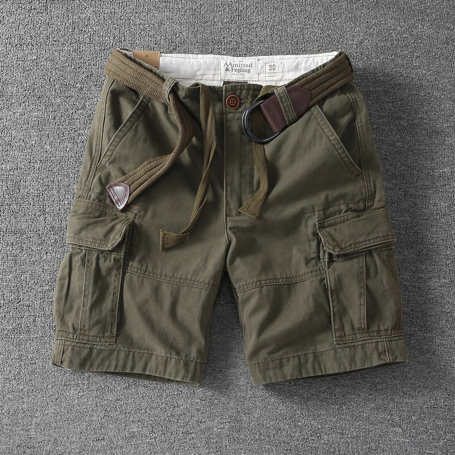 Spring Men Cotton Cargo Shorts Clothing Summer Casual Breeches Bermuda Fashion Beach Shorts Cargo Short Men A79 250825