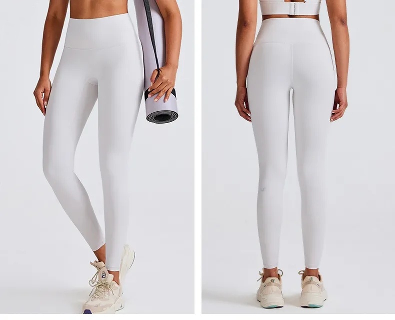 A204 Yoga Quick Drying Pants High Elastic Sports Trousers Show Legs Yoga Fitness-image-1070028932