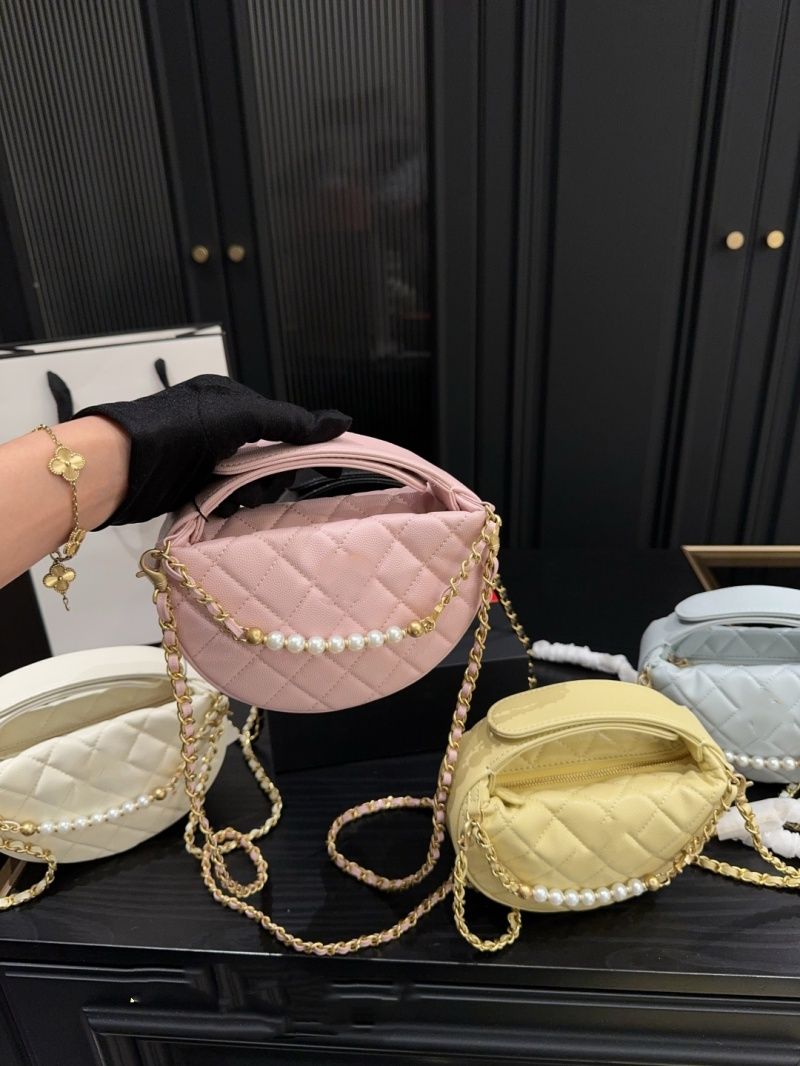 Luxury designer bags Pearl chain round cake bag totes Cosmetic Bag coin purse women bag shopping shoulder bag handbags Underarm bag crossbody messen