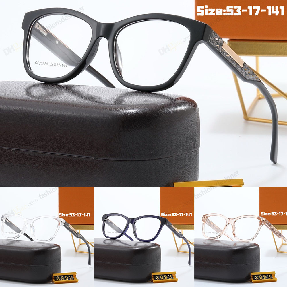 Sunglasses for women designer glasses reading glasses designer clear glasses with case Daily wear anti-fatigue clear lens glasses rectangular exquis