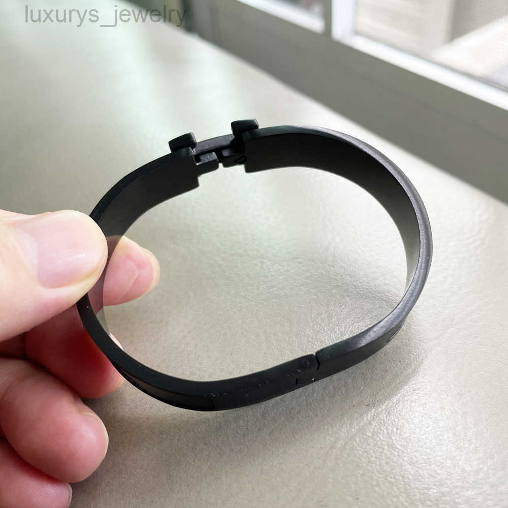 Designer Mens h Bracelet Womens H Bracelets Black Bangle for Men Braclets h Bracelet Armband Damen Gold Bangles Braclet Pulsera Bracciale Oro Bracci