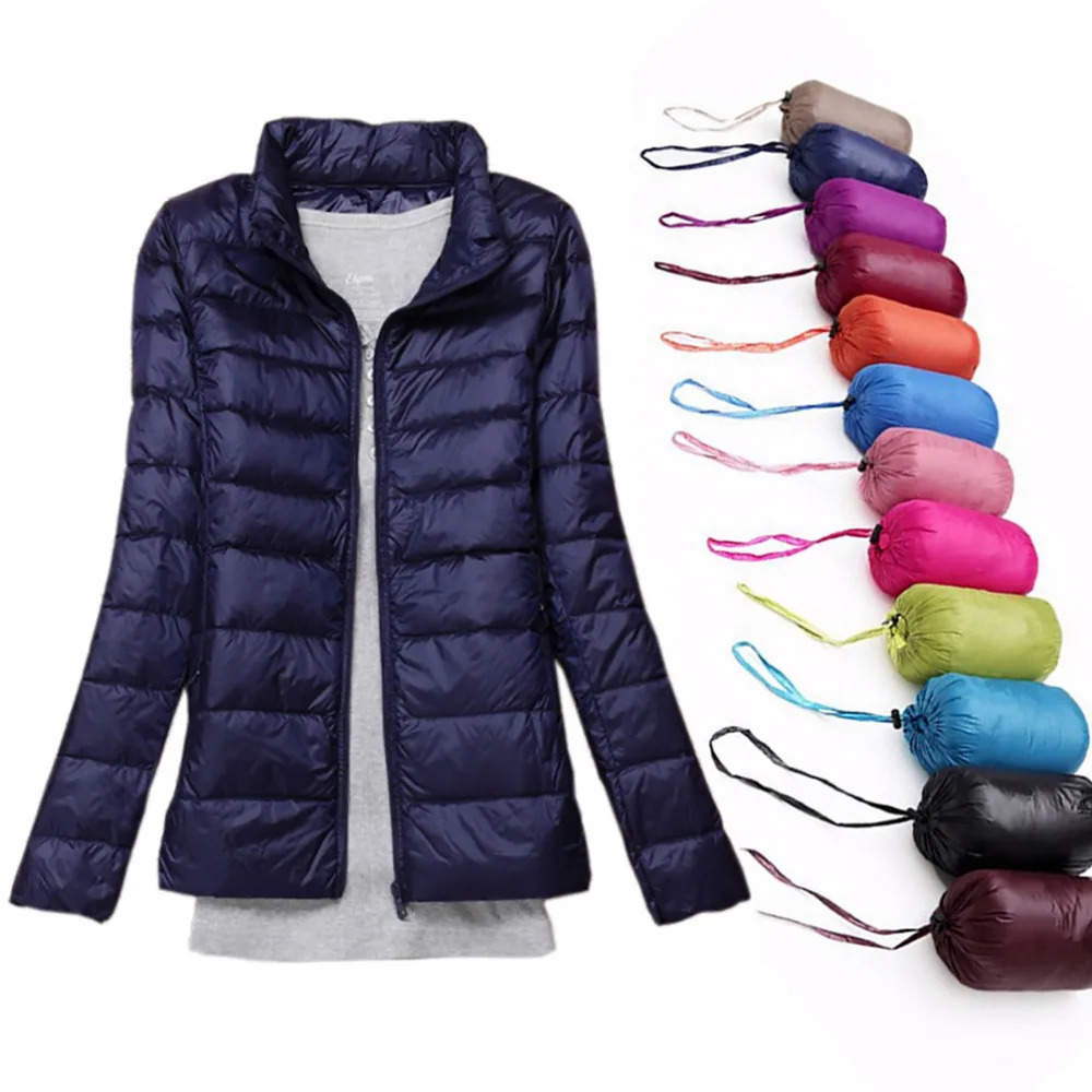 Ultra Light Duck Down Women Lightweight Coat Warm Female Windbreaker Parka Womens Down Jackets Coats Female Hooded Parka 250825