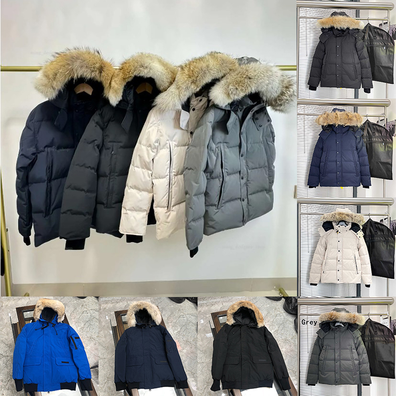 Jacket Designer Down Jackets Parkas Warm Outerwear Fashionable Luxury Hooded mens Jacket Coat Black Label Winter jacket Size S-2XL