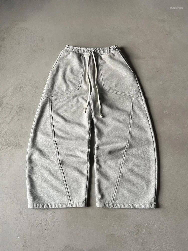 Men's Pants 2025 Autumn/Summer Y2K Clothes Clothing And Women's Fitness Fashion Trend High Street Casual