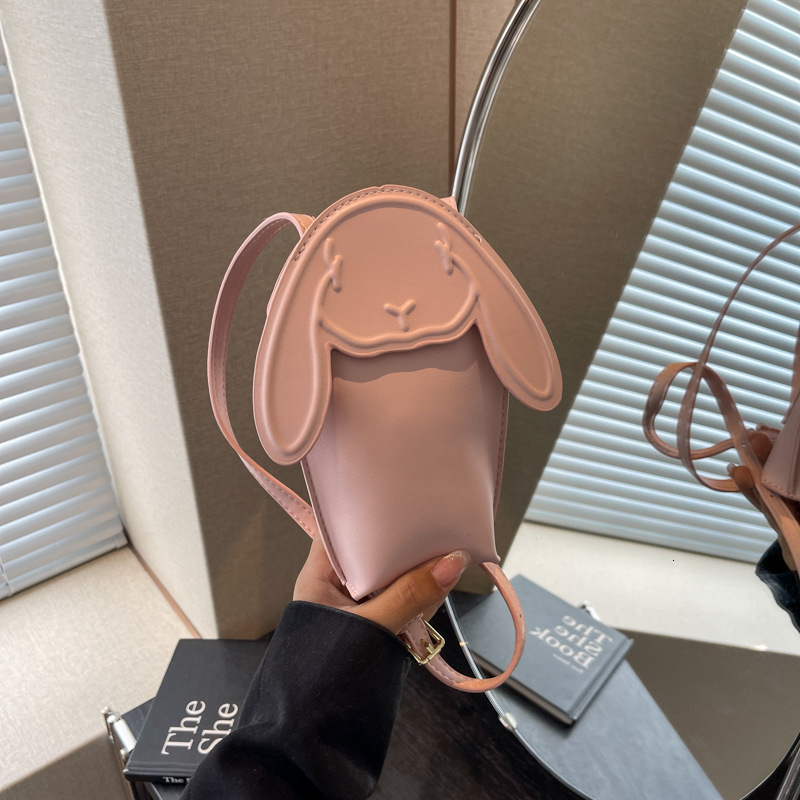 3D Cute Bunny Girl Sweet Style Essential Phone Bag 2024 Luxury Bagdesigner Free Shipping New Crossbody Fashion Niche Ins Style