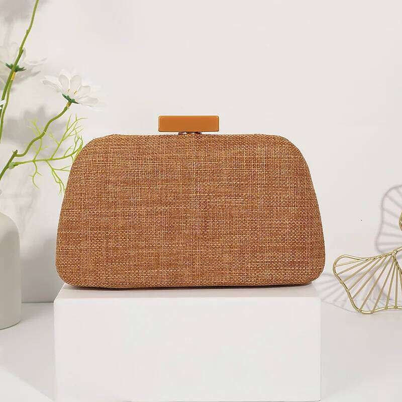 Designer Bags 2025 New Women Evening Fashion Handmade Clutch Purse Party Dinner Chain Shoulder Bags Wedding Handbags Drop Shipping Luxury Bag
