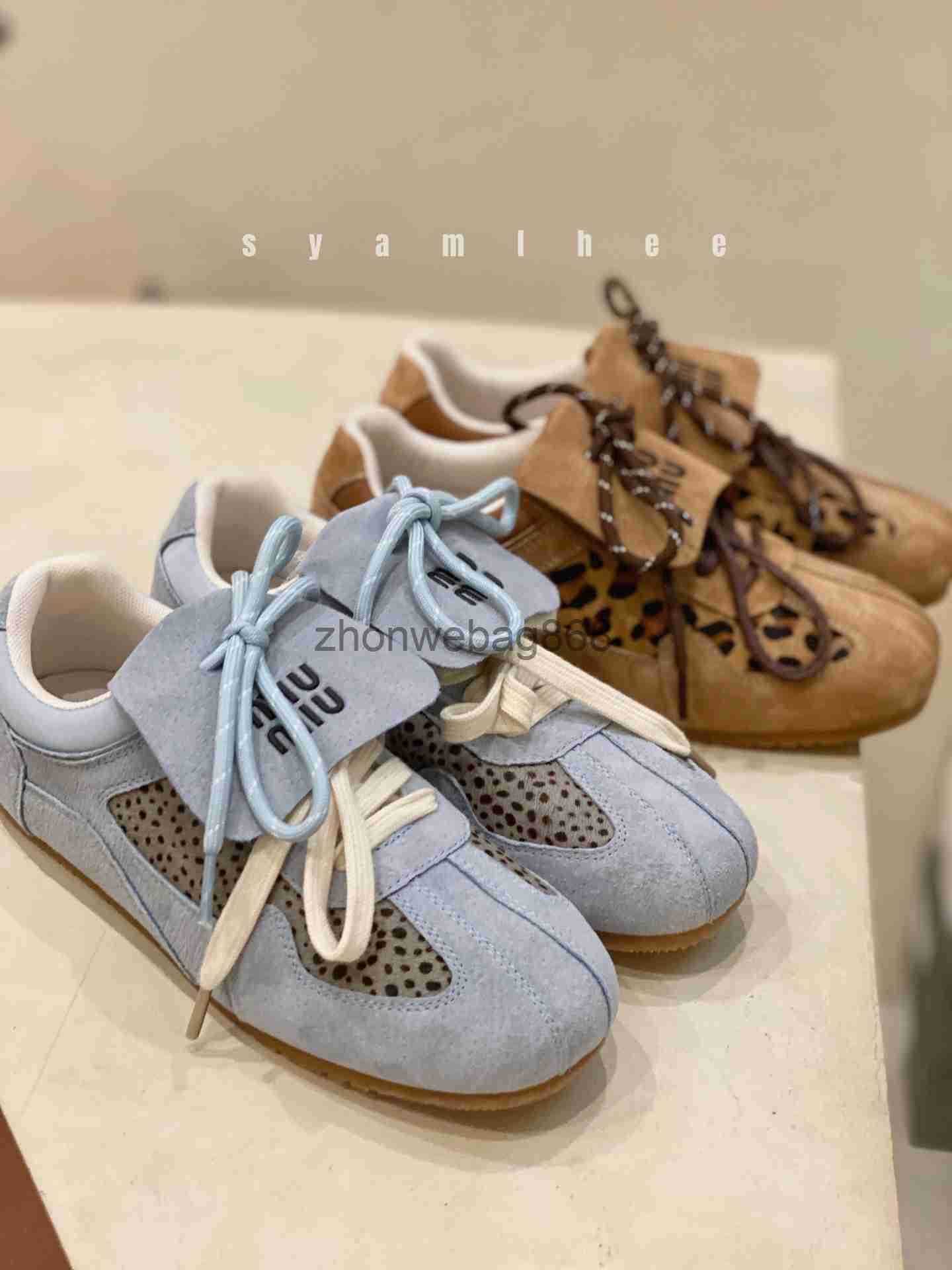 Retro Shoes Leopard Print Chunky Sneakers - Womens New Style Footwear for Casual Sports Everyday Trend J250822