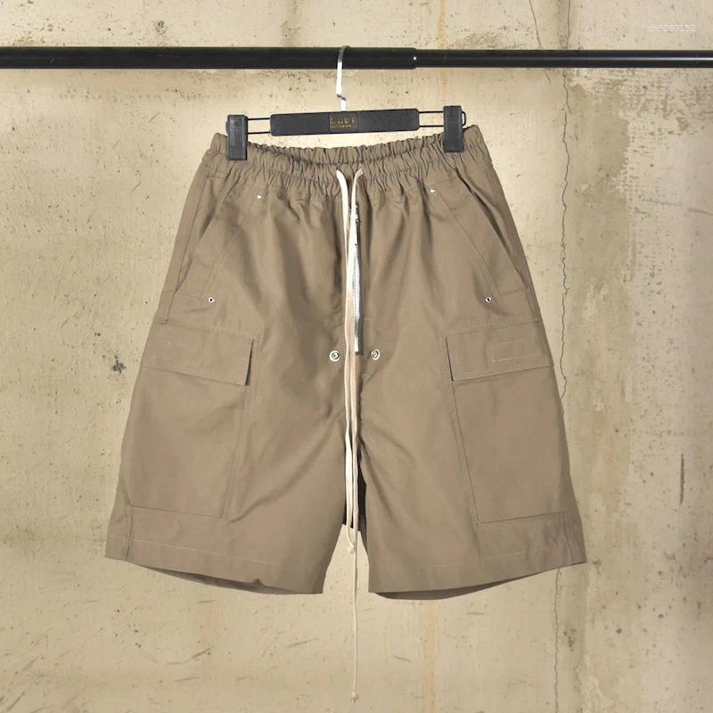 Men's Shorts Japanese Style Casual Solid Color Men Women Vintage Classic Fashion Pants Clothes Women's Clothing
