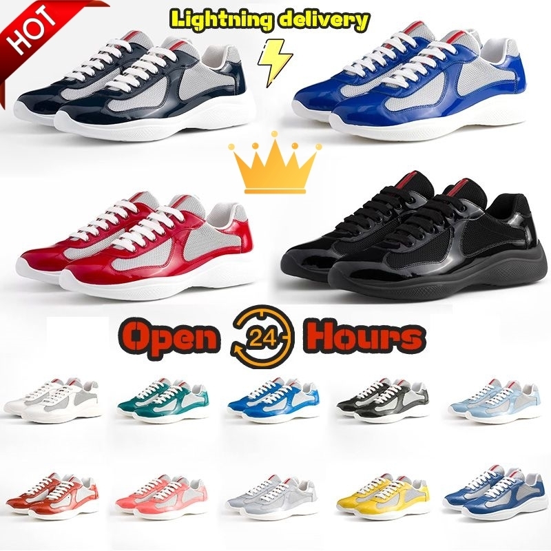 Designer Shoe 12A Triangle American Cup Outdoor Shoes for Men and Women Couple Training Sports Shoes Casual Shoes Outdoor Running Flat Shoes Multi C