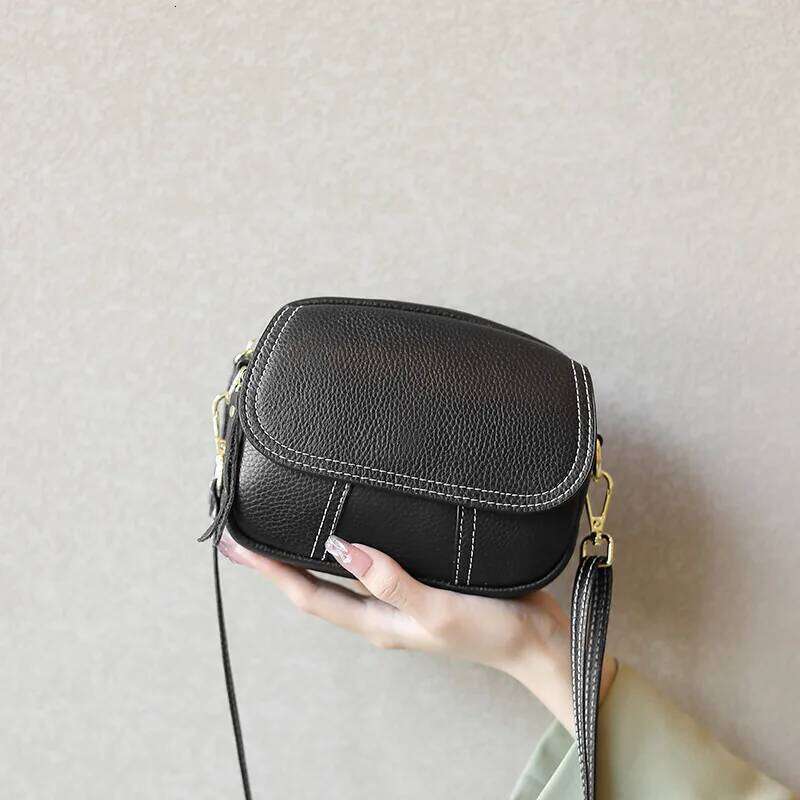Designer Bags Genuine Leather For Women Designer Mini Versatile Handbag Shoulder Crossbody Fancy Pouch Fashion Small Female Bags Luxury Bag