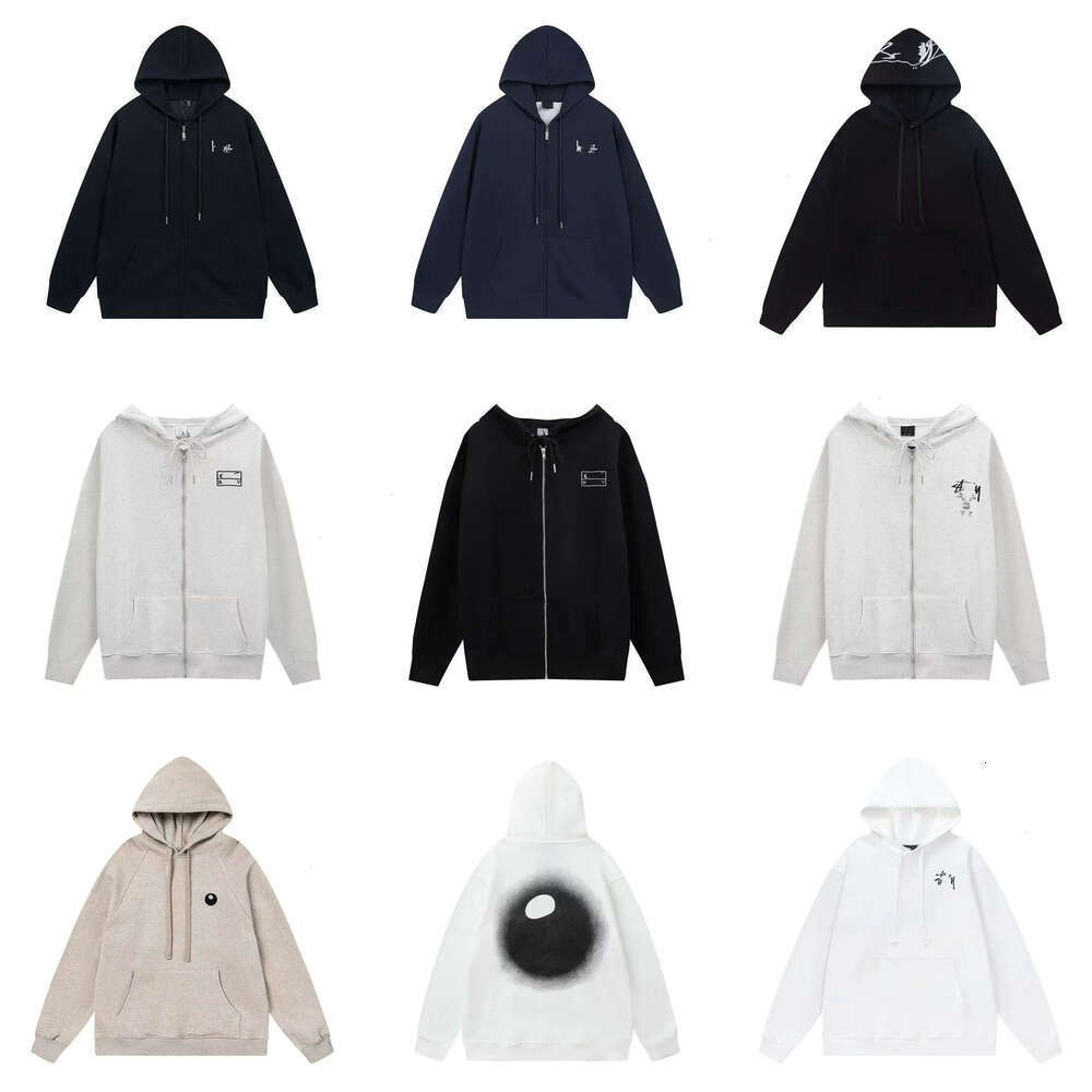 2025 Designer Mens Stussyshirtlys Jacket Women Hoodie Sport Fashion Hooded Pullover Size Round Neck Long Sleeve Clothes Sweatshirts Coat Jumpers 338