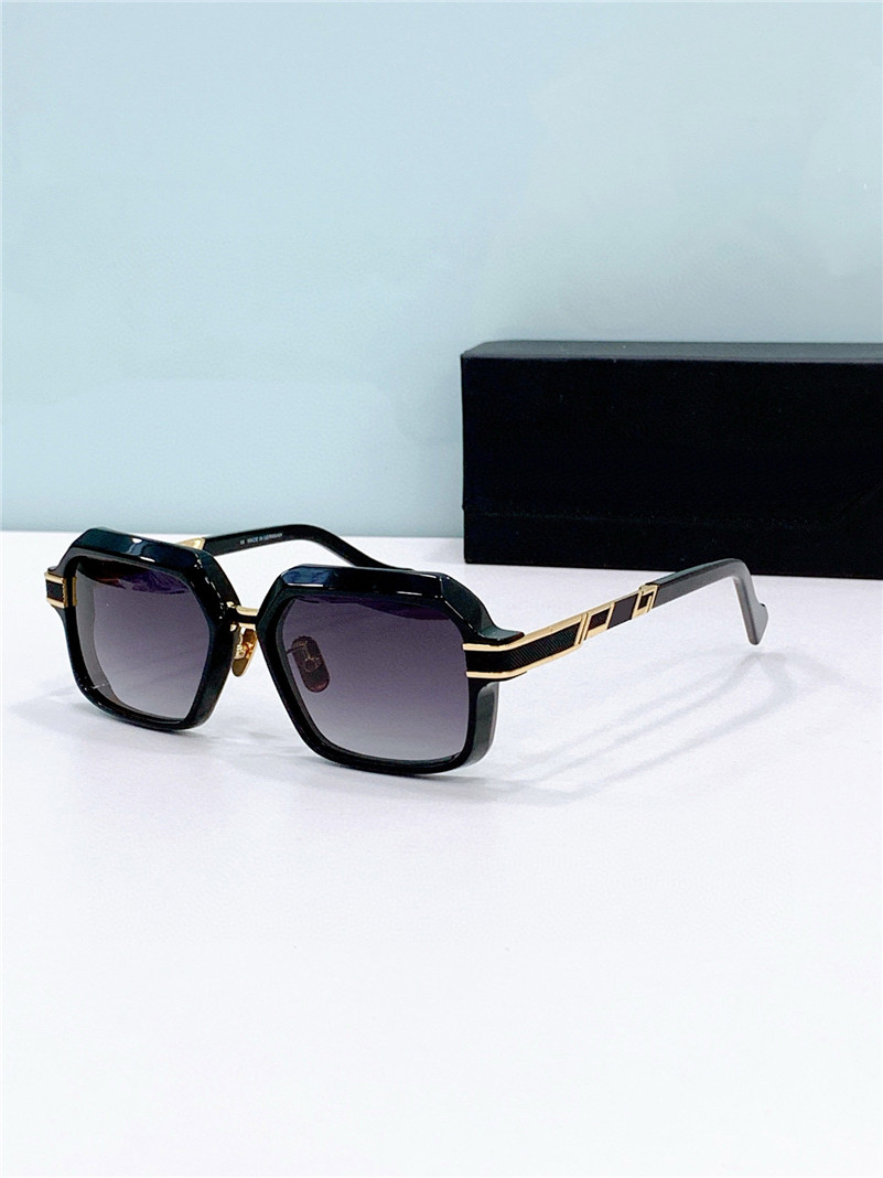 New fashion design men square sunglasses 6040 acetate frame metal temples simple and generous style high end outdoor UV400 protection glasses
