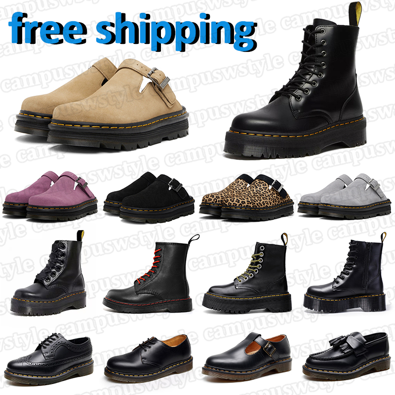 Designer boots free shipping for women men versatile ankle cowboy boots warm winter leather boots