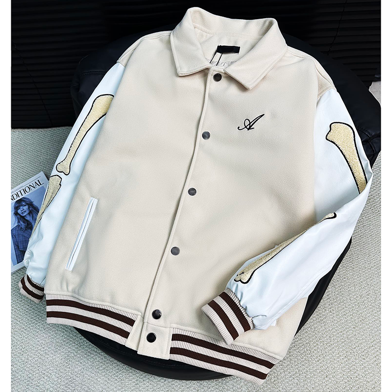 Designer Mens Varsity Jackets Baseball Coat Retro Jacket Letter Embroidery Autumn Winter Couple style Fashion Loose Causal Outerwear Graffitir Hi
