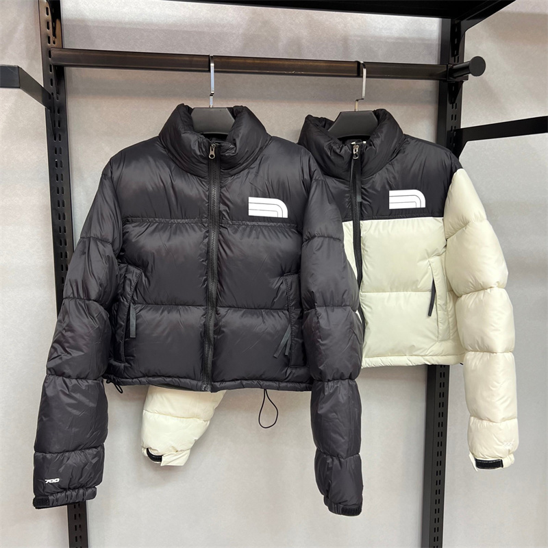 Designer Femmes Puffer Doudoune Hiver Chaud Épais À Manches Longues Surdimensionné À Capuchon Court Parkas Mujer Femelle Solide Lâche Manteau De