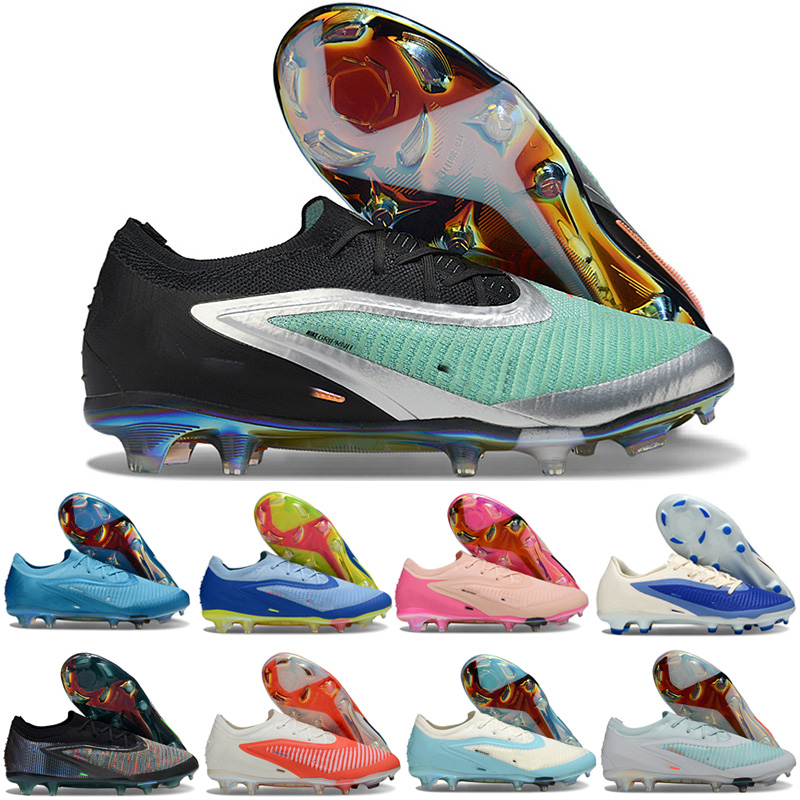 High Quality Soccer Shoes Men Women Kids Boy Shoes GX III Elite FG TF Artificial Grass Youth Football Boots Phant Sports Shoes Sneakers Training Cle
