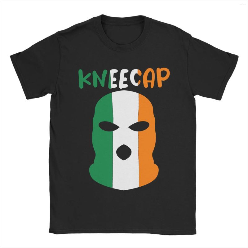 Men's T Shirts Men Women KneeCap Belfast Irish Gaeilge Republican Shirt Pure Cotton Graphic Printed T-Shirt Clothing Outfits