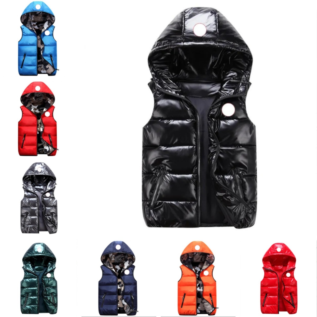 Men's Designer Vest Jacket Designer Sleeveless Spring Autumn Windbreaker Mens Coat Hooded Fashion Jacket Vest Jacket Have NFC