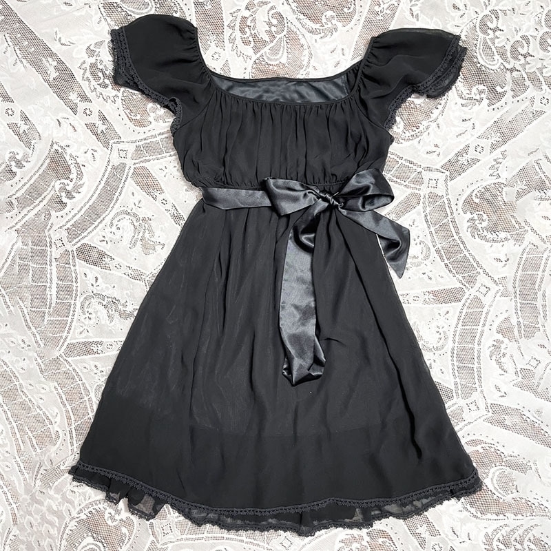 Streetwear Lace Unique Y2K Dress Bowknot Harajuku Frock Fashion Goth A-line skirt Vintage Punk Casual Skirt Hip Hop Braces skirt250823