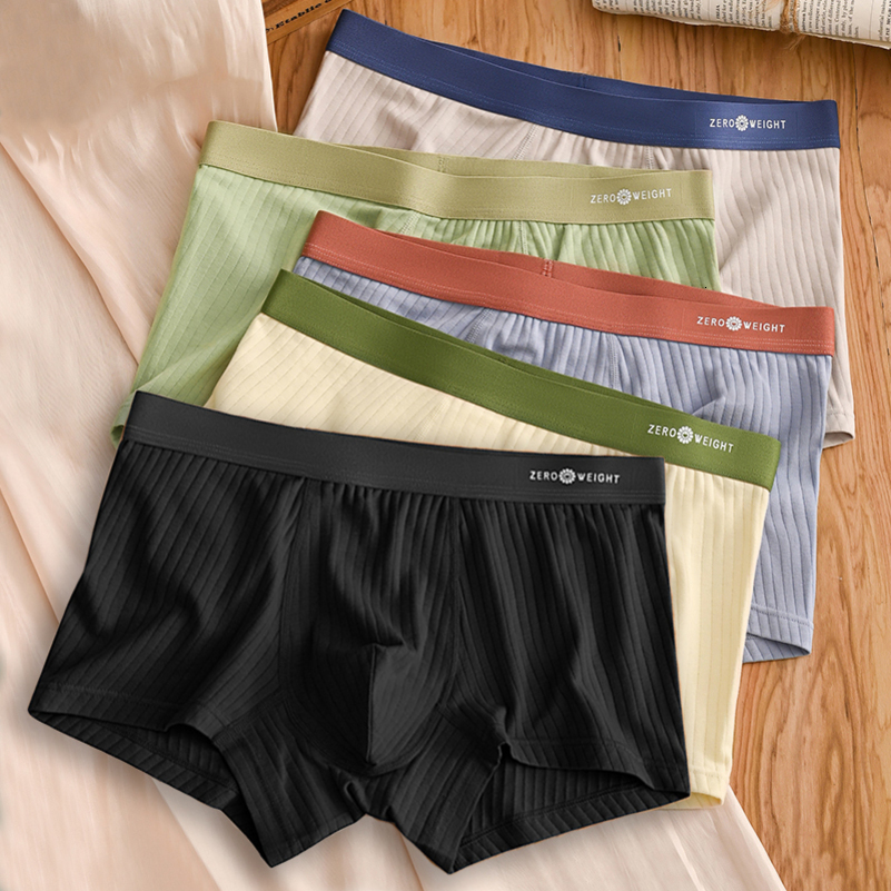1Pcs Underwear Mens Boxer Shorts Sexy Panties Cotton Boxers Man Underpants Male Homme U Convex Lingerie Plus Size L6XL w250823