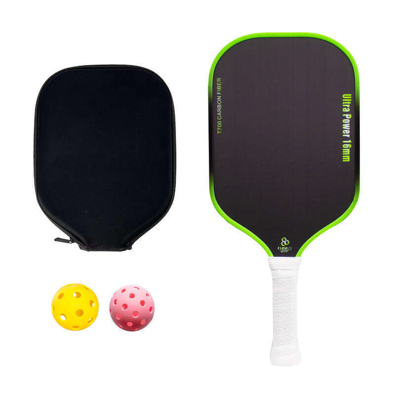 Professional Carbon Racket Hot-Selling Carbon Fiber Texture Matte Pickleball Racket Set
