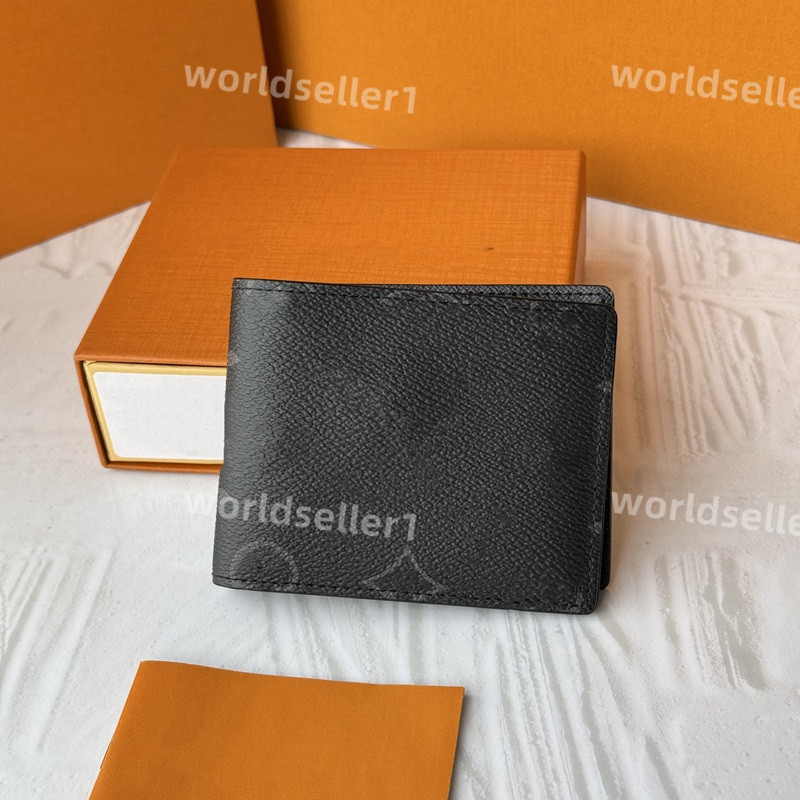 multiple wallet M62294 card holder designer wallet pocket organizer wallet coin purses card holder genuine leather waterproof wallets Father Day gif